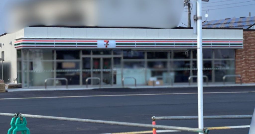 セブンイレブン鴨島1丁目店の外観